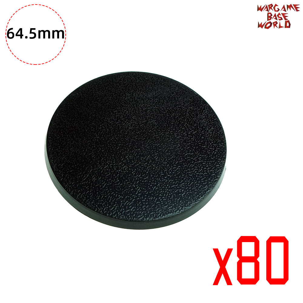 Round Bases - 64.5mm Round Bases - WargameBase Store