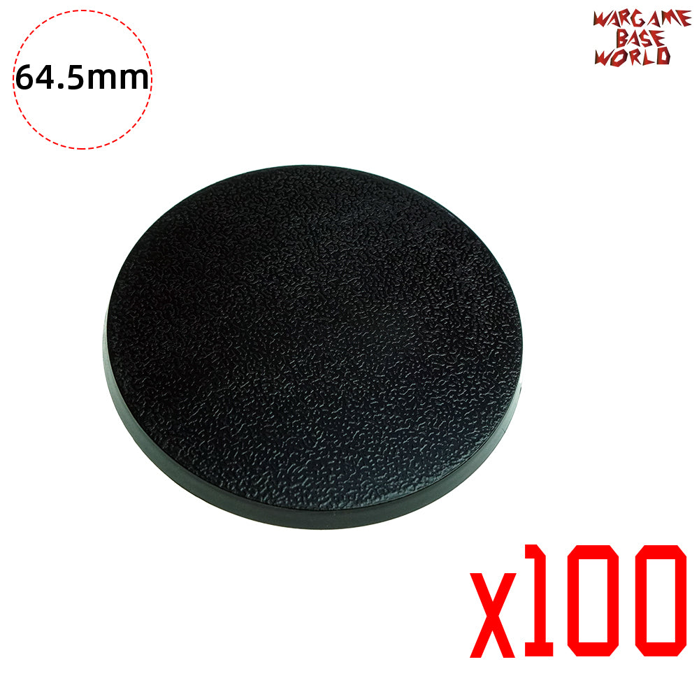 Round Bases - 64.5mm Round Bases - WargameBase Store