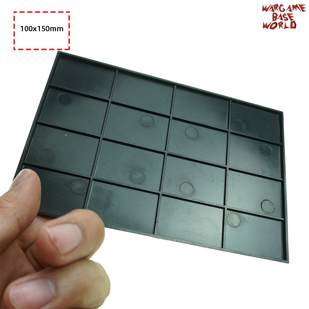 Rectangle bases - 100x150mm rectangle bases - WargameBase Store